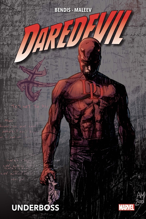 ebook cover of Daredevil (1998) par Bendis & Maleev T01, by Brian Michael Bendis