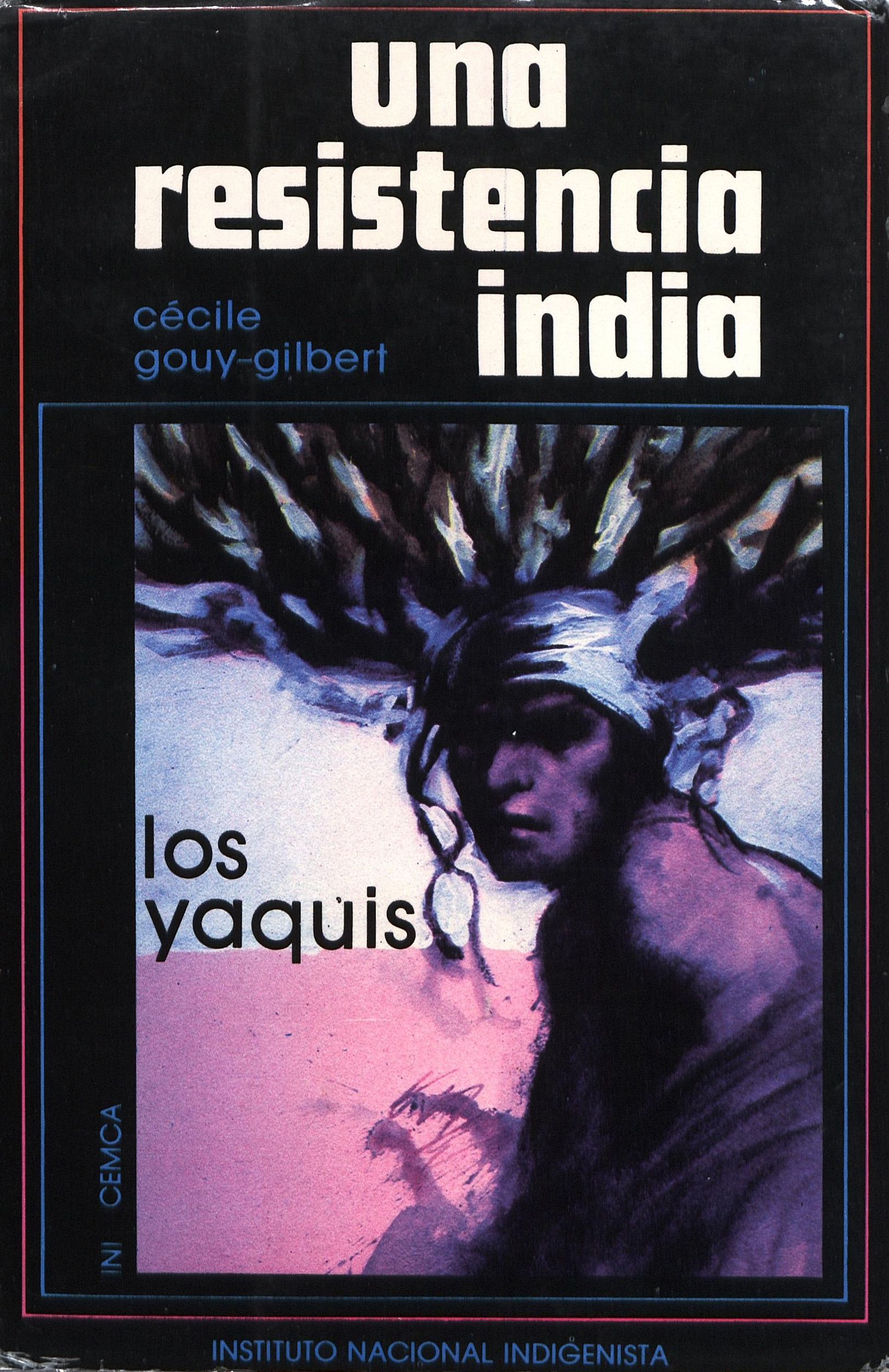 ebook cover of Una resistencia india, by Cécile Gouy-Gilbert