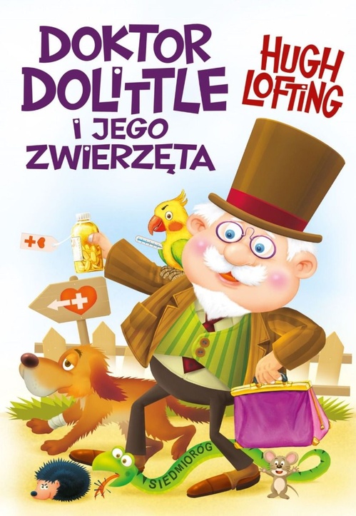 ebook cover of Doktor Dolittle i jego zwierzeta, by Hugh Lofting
