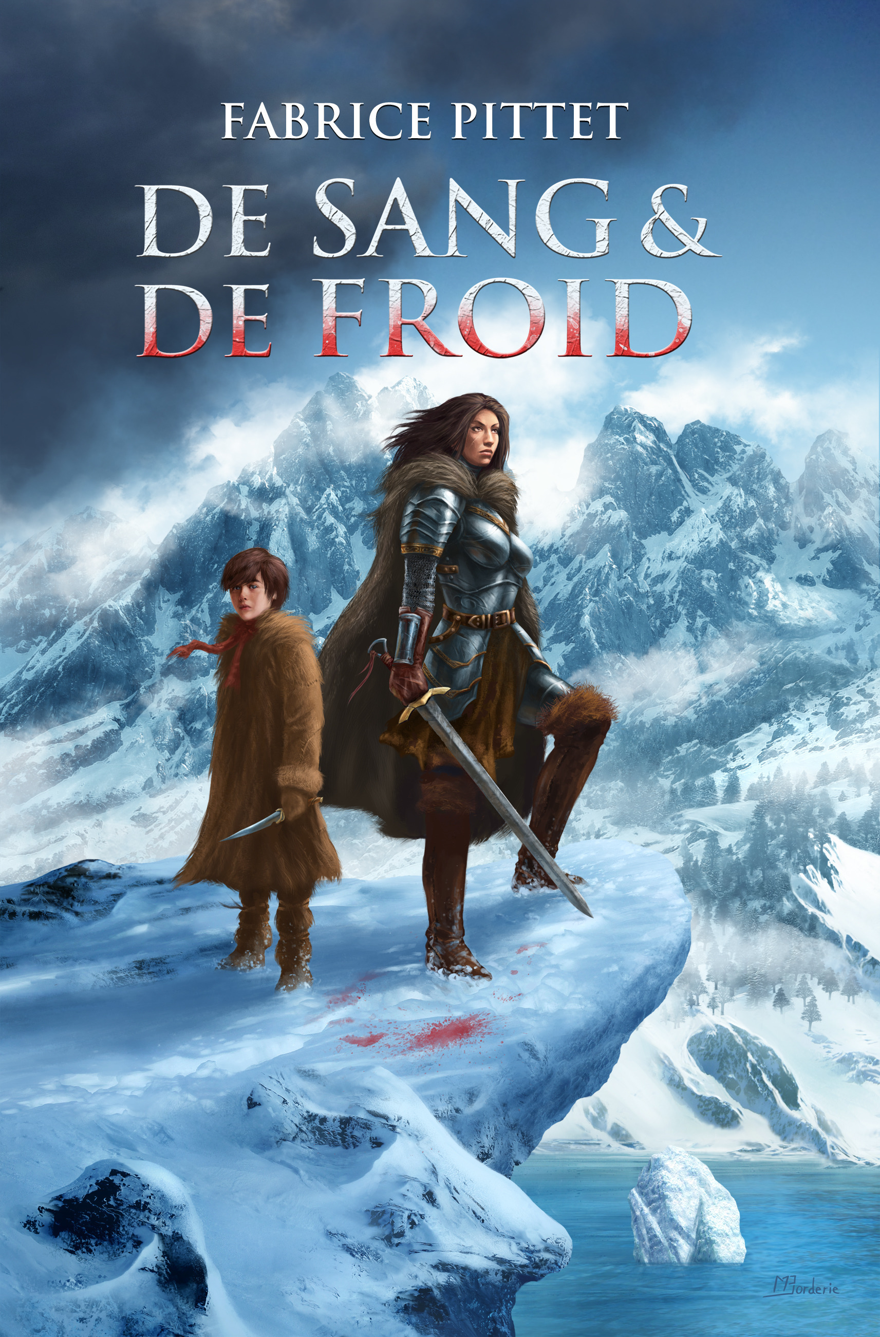 ebook cover of De sang & de froid, by Fabrice Pittet