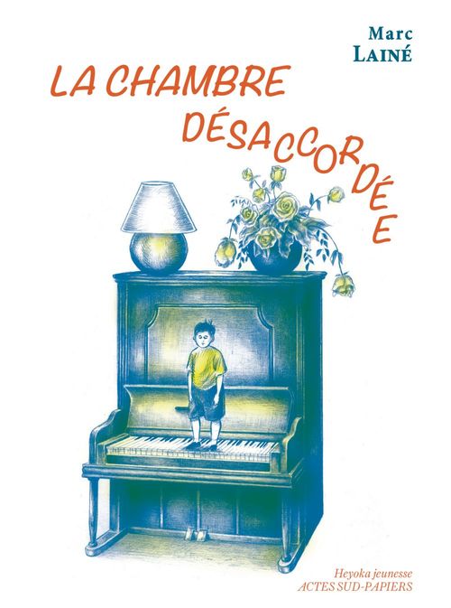 Couverture ebook de La Chambre désaccordée, de Marc Laine