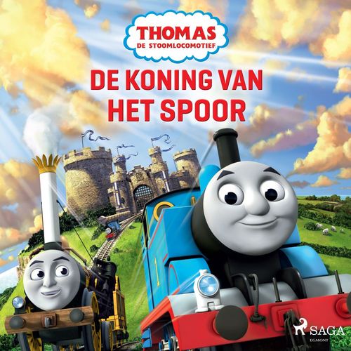 Couverture audiobook de Thomas de Stoomlocomotief - De koning van het spoor, de Mattel