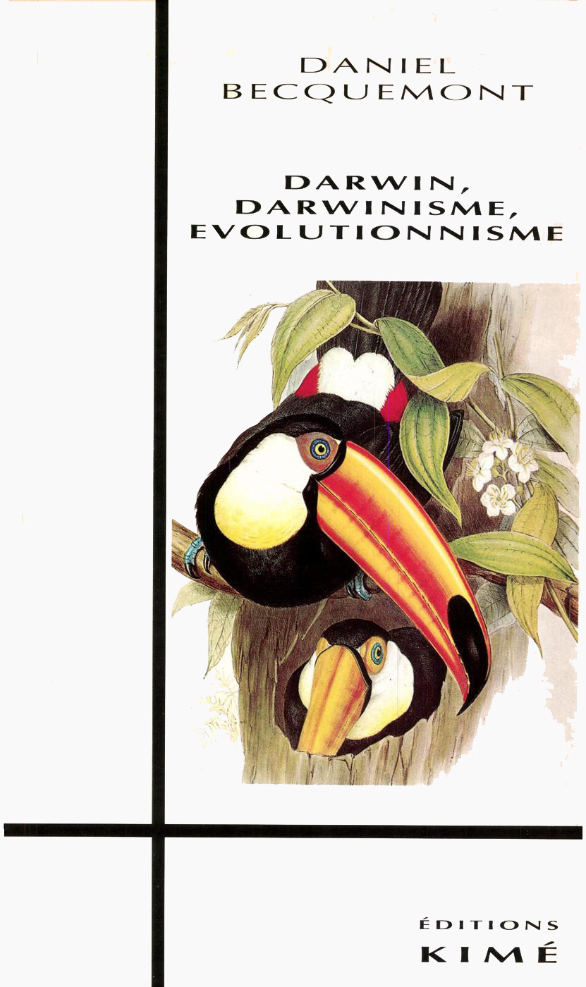 ebook cover of DARWIN, DARWINISME, EVOLUTIONNISME, by Daniel Becquemont