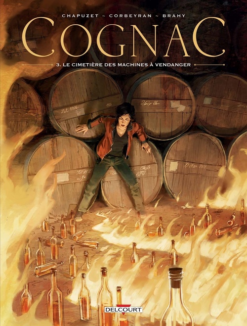 Couverture ebook de Cognac T03 - Le Cimetière des machines à vendanger, de Eric Corbeyran