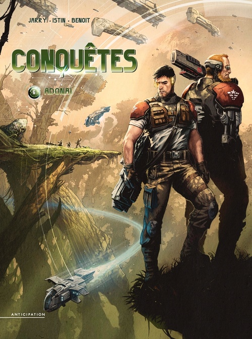 Couverture ebook de Conquêtes T06 - Adonaï, de Jean-Luc Istin