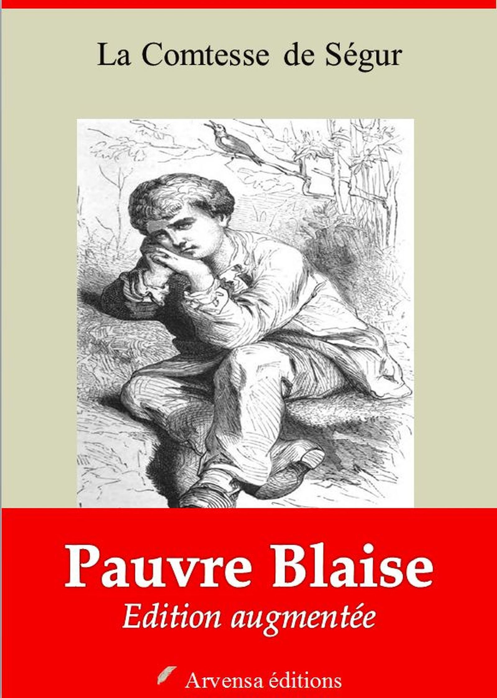 Couverture ebook de Pauvre Blaise - suivi d'annexes, de Sophie de Ségur