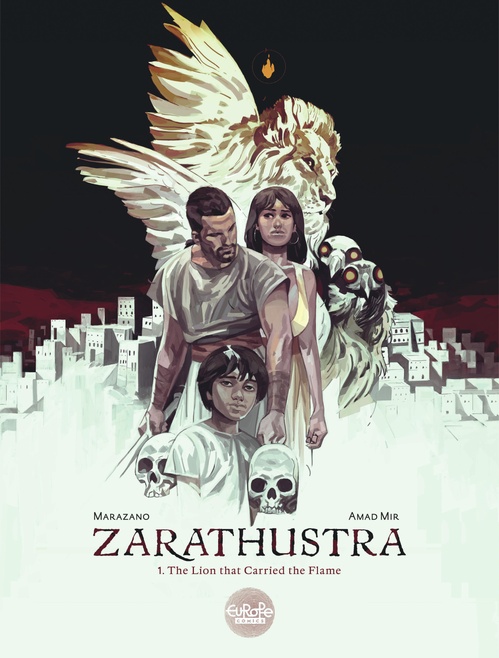 Couverture ebook de Zarathustra - Volume 1 - The Lion that Carried the Flame, de Richard Marazano
