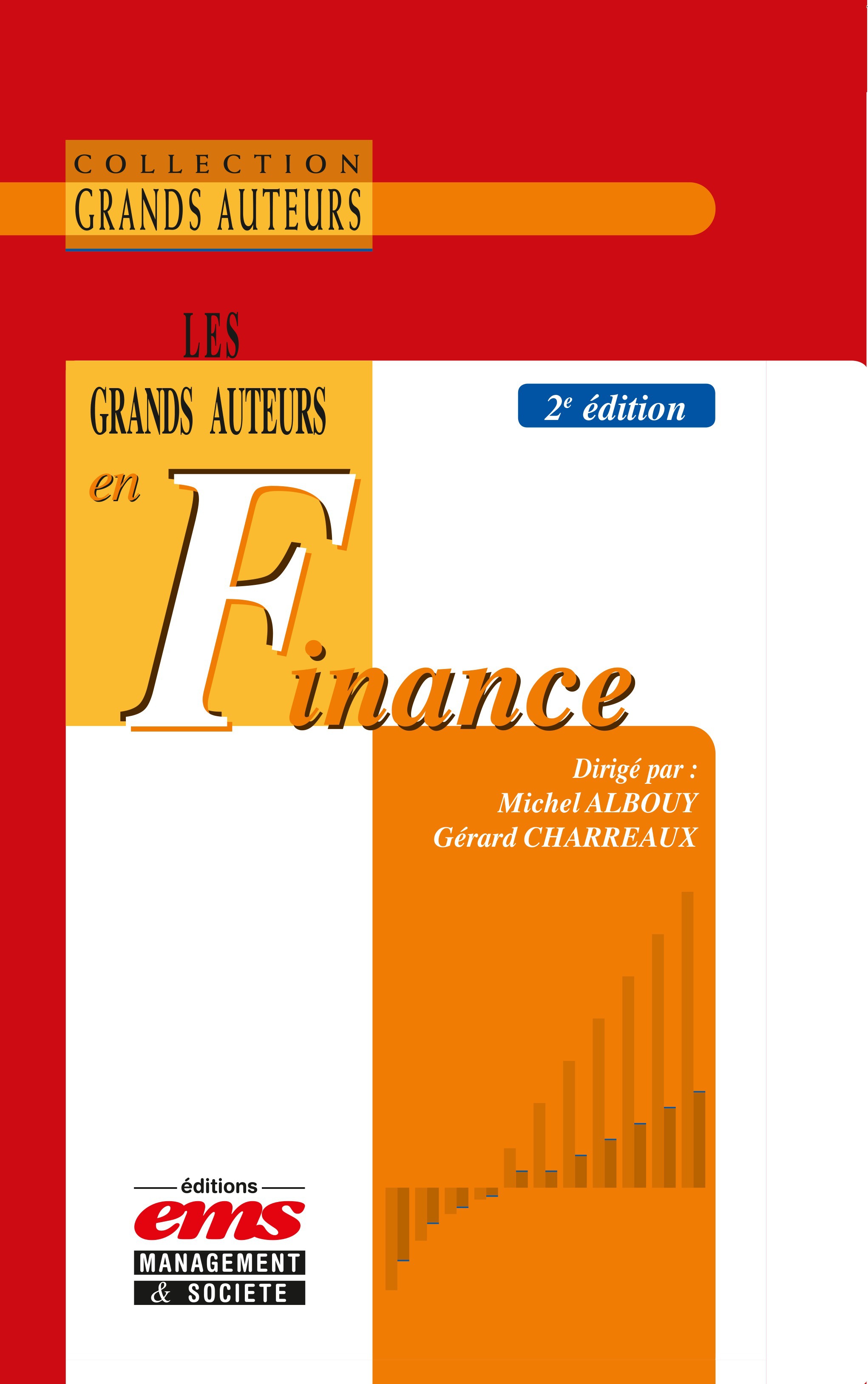 Couverture ebook de Les grands auteurs en finance, de Michel Albouy, Gérard Charreaux