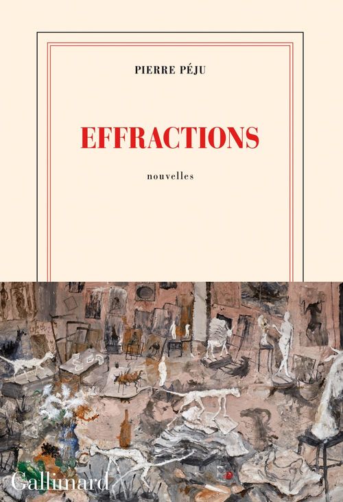 Couverture ebook de Effractions, de Pierre Péju