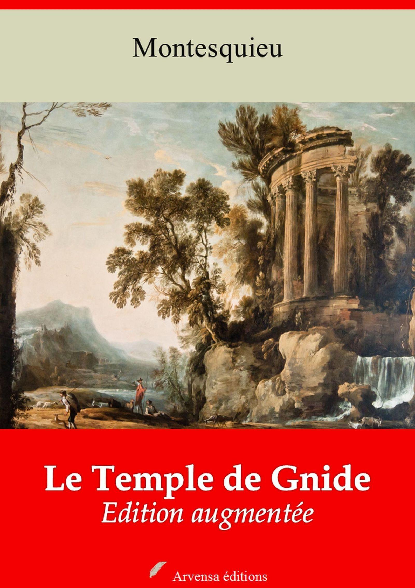 Couverture ebook de Le Temple de Gnide et temple de Gnide mis en vers - suivi d'annexes, de Charles De Montesquieu