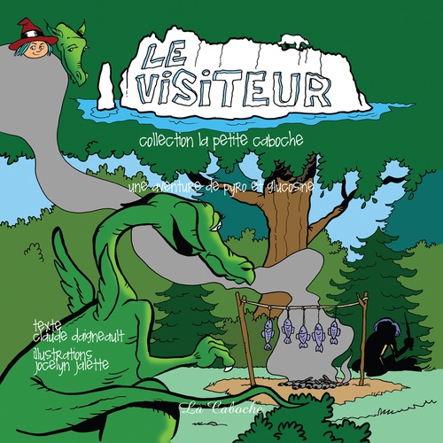 ebook cover of Le visiteur, by Claude Daigneault