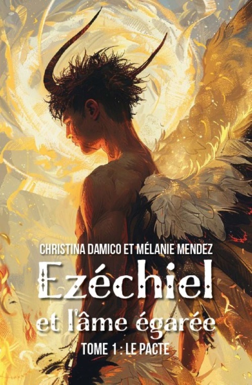 Couverture ebook de Ezéchiel et l'âme égarée - Tome 1, de Christina Damico, Mélanie Mendez