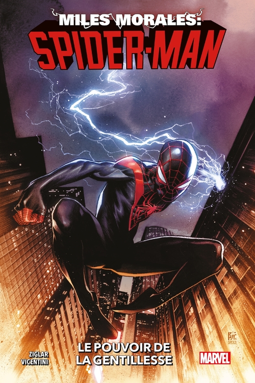 ebook cover of Miles Morales: Spider-Man (2023) T01, by Cody Ziglar, Federico Vicentini