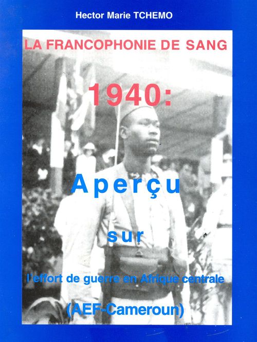 ebook cover of La francophonie de sang, by Hector Marie Tchemo