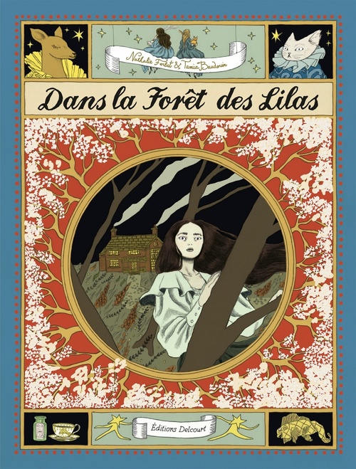Couverture ebook de Dans la forêt des lilas, de Nathalie Ferlut