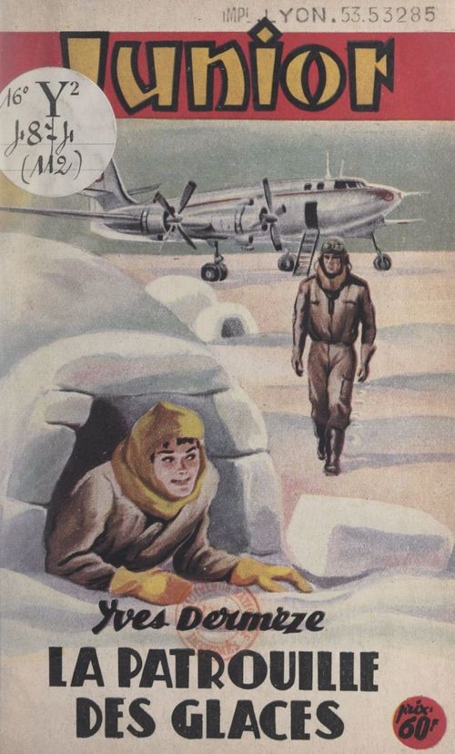 ebook cover of La patrouille des glaces, by Yves Dermeze
