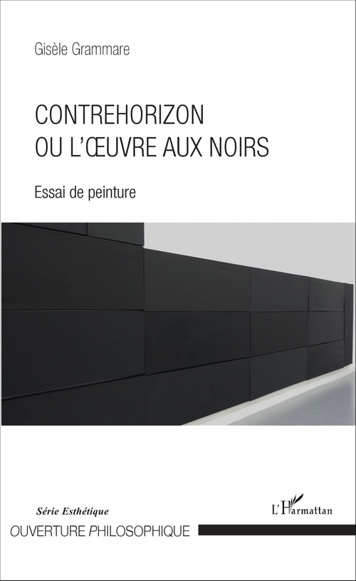 Couverture ebook de Contrehorizon ou l'oeuvre aux noirs, de Gisèle Grammare