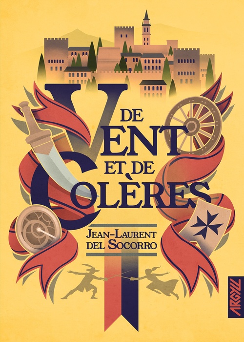 Couverture ebook de De vent et de colères, de Jean-Laurent DEL SOCORRO