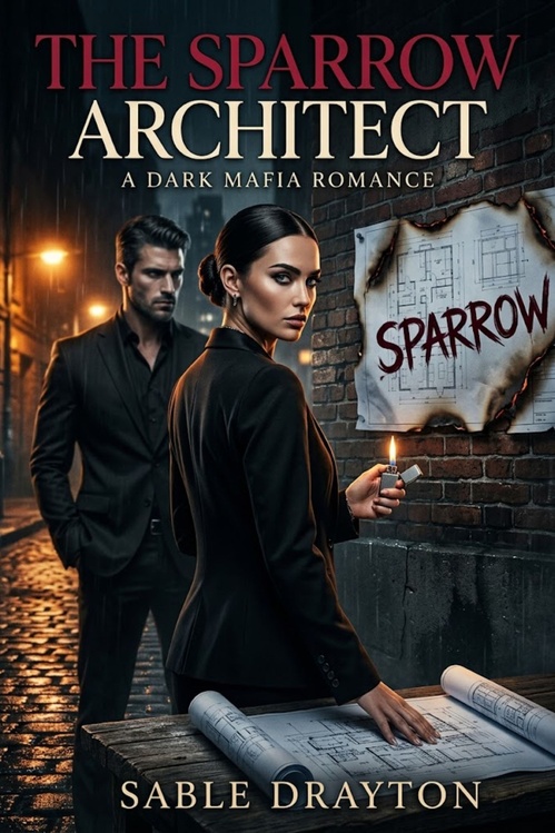 Couverture ebook de The Sparrow Architect A Dark Mafia Romance, de Sable Drayton