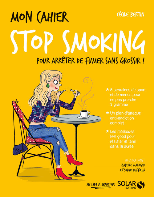 ebook cover of Mon cahier Stop smoking, by Cécile Bertin