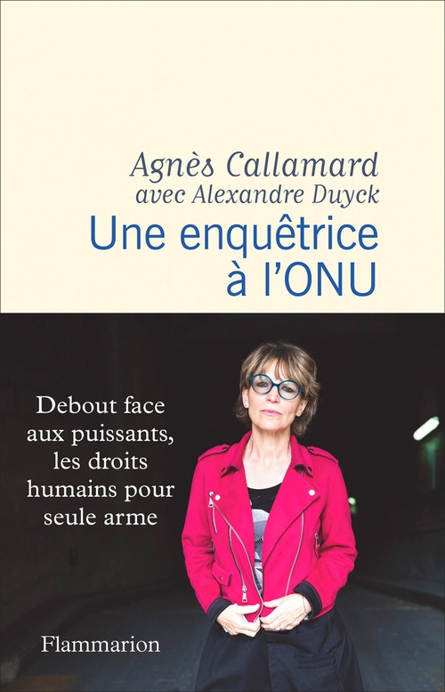 ebook cover of Une enquêtrice à l'ONU, by Alexandre Duyck, Agnès Callamard