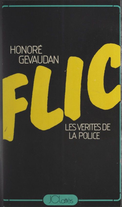 ebook cover of Flic, by Honore Gevaudan