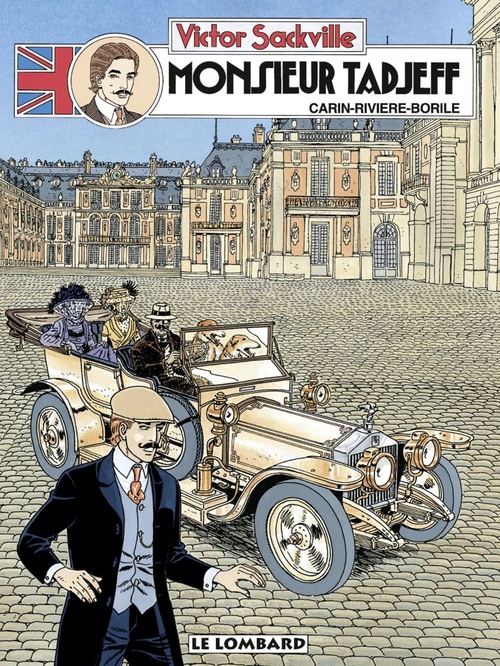 Couverture ebook de Victor Sackville - Tome 13 - Monsieur Tadjeff, de François Rivière, Borile