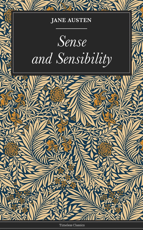Couverture ebook de Sense and Sensibility, de Austen Jane