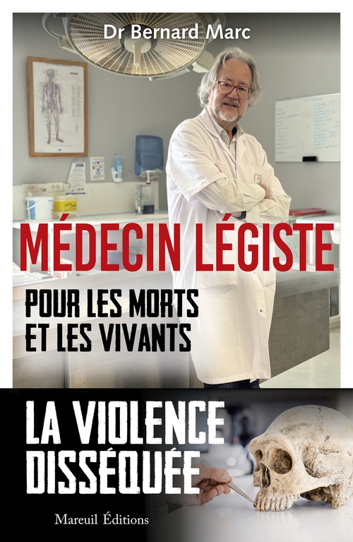 Couverture ebook de Médecin légiste, de Bernard Marc