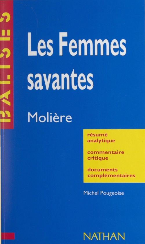 ebook cover of Les femmes savantes, by Michel Pougeoise