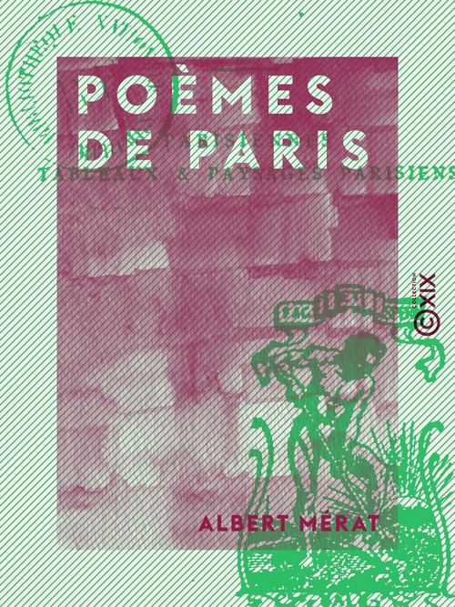 ebook cover of Poèmes de Paris, by Albert Merat