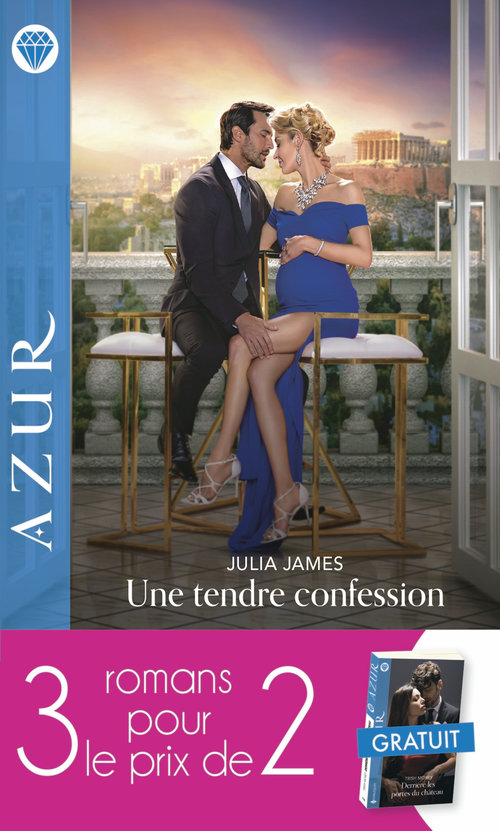 Couverture ebook de Pack Azur 3 pour 2 Juillet 2022, de Andrea Bolter, Julia James, Trish Morey