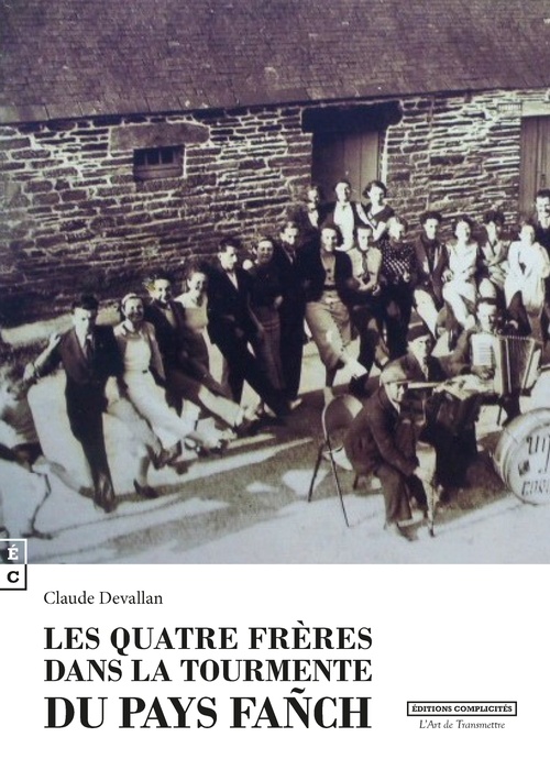 ebook cover of Les quatre frères dans la tourmente du Pays Fañch, by Claude Devallan