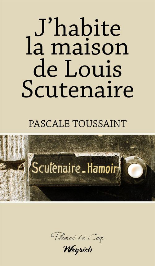 ebook cover of J'habite la maison de Louis Scutenaire, by Pascale Toussaint