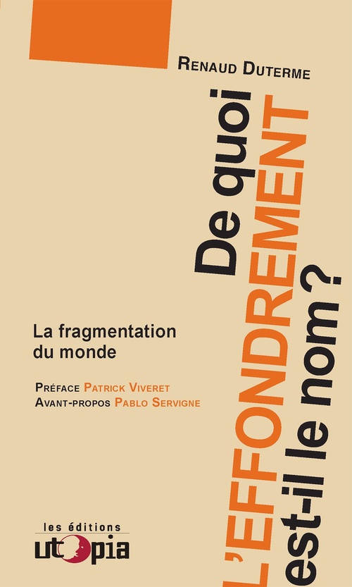 Couverture ebook de De quoi l'effondrement est-il le nom ?, de Renaud Duterme