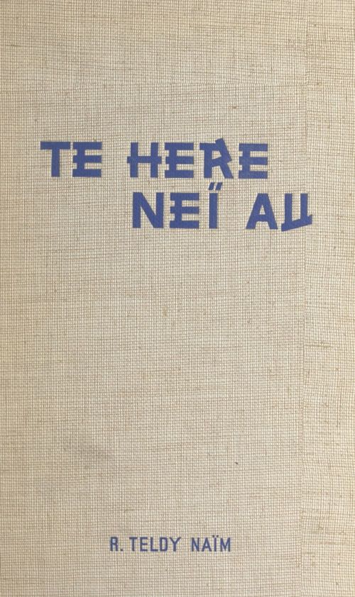 Couverture ebook de Té héré neï au (je t'aime), de Robert Teldy-Naim