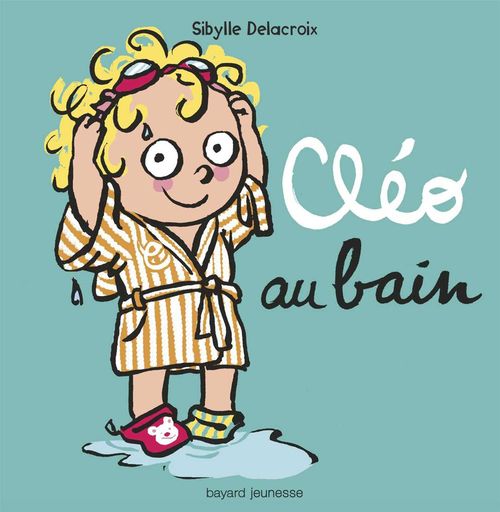 Couverture ebook de Cléo au bain, de Sibylle Delacroix