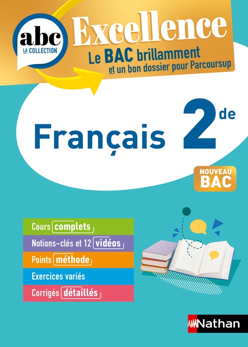 ebook cover of ABC du BAC Excellence Français 2de, by Dominique Prest
