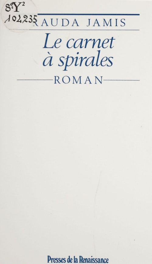 Couverture ebook de Le Carnet à spirales, de Rauda Jamis