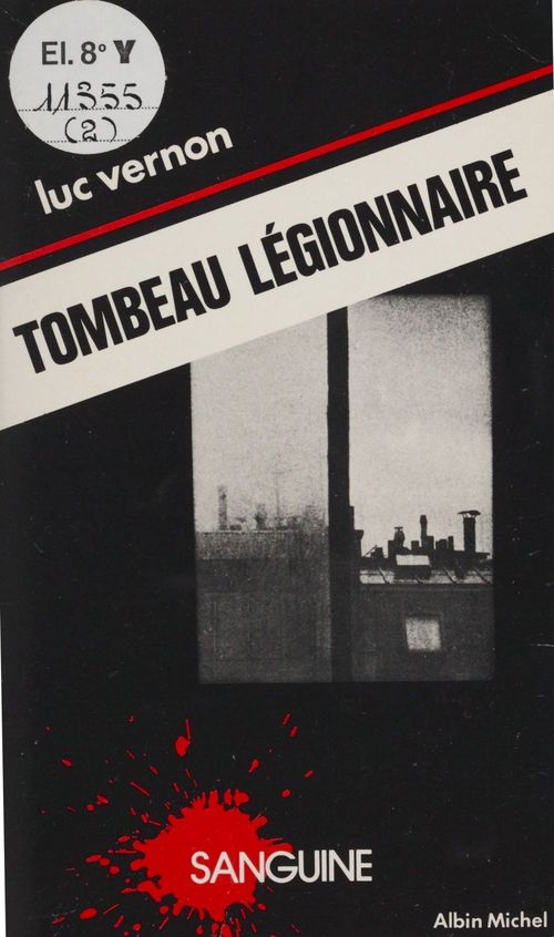 Couverture ebook de Tombeau légionnaire, de Luc Vernon
