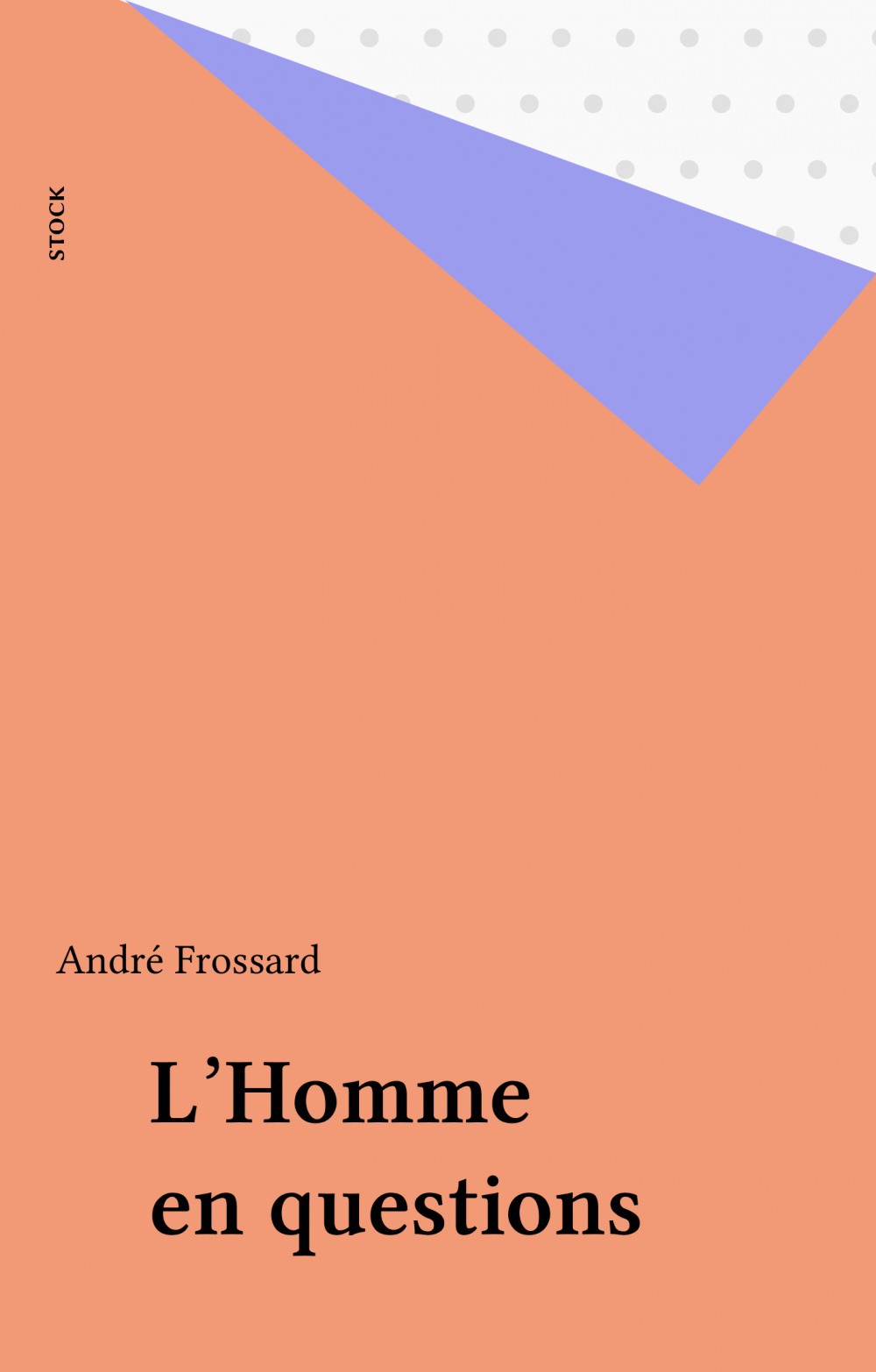 ebook cover of L'Homme en questions, by André Frossard