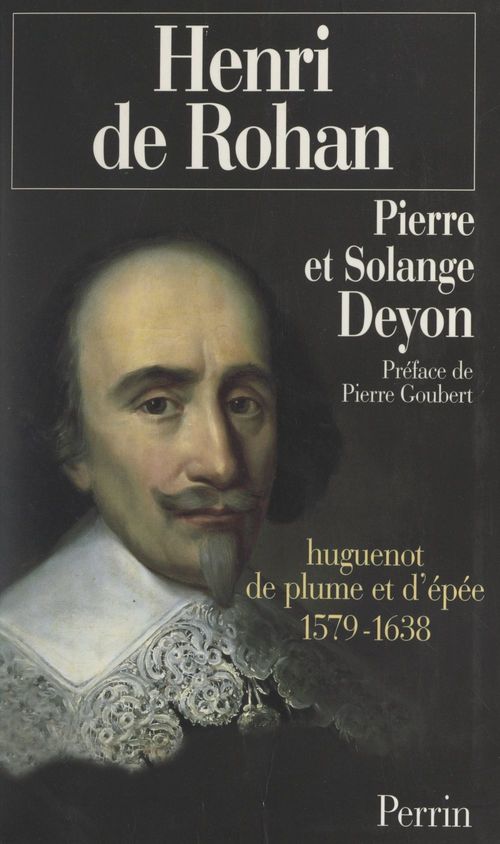 Couverture ebook de Henri de Rohan, de Pierre Deyon, Solange Deyon