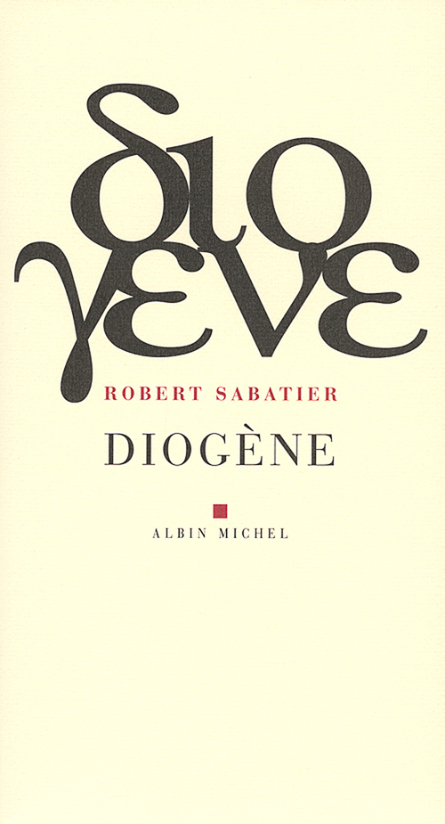 ebook cover of Diogène, by Robert Sabatier
