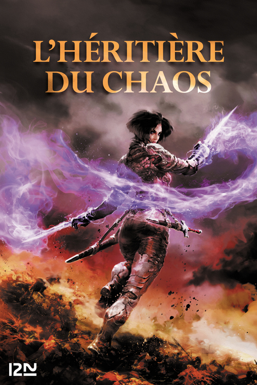 ebook cover of L'Héritière du chaos, by Rodolphe Vanhoorde