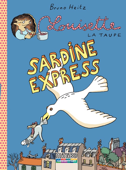 ebook cover of Louisette la taupe (Tome 2) - Sardine express, by Heitz/Heitz Bruno