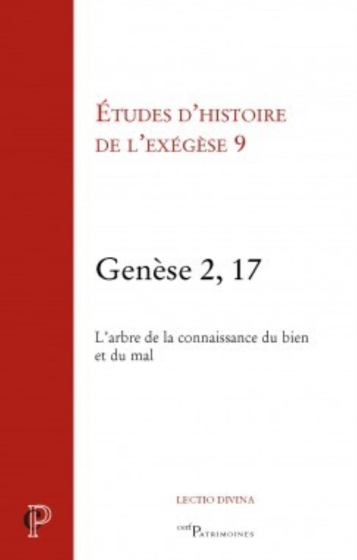 ebook cover of GENÈSE 2, 17, by Dahan Gilbert