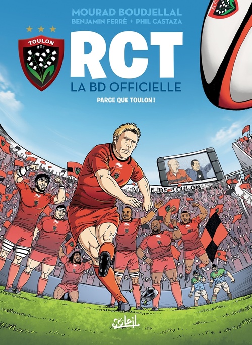 ebook cover of RCT T01 - Parce que Toulon !, by Mourad Boudjellal