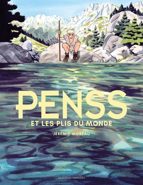 Couverture ebook de Penss et les plis du monde, de Jérémie Moreau