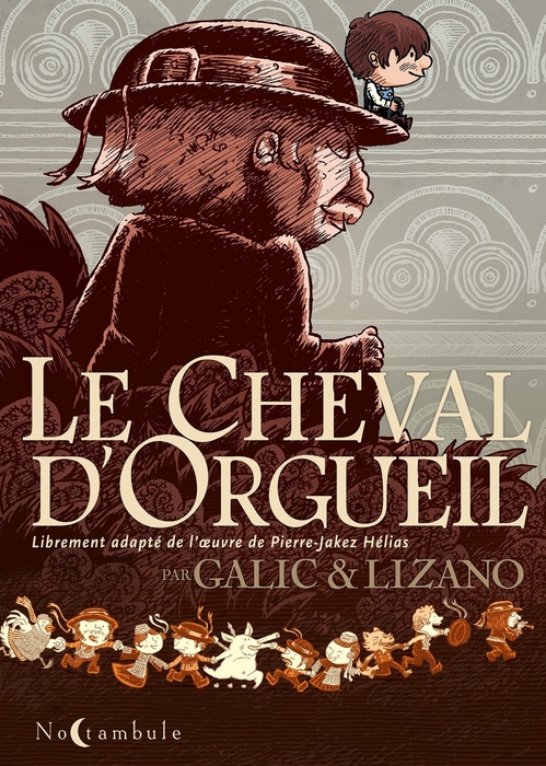 Couverture ebook de Le Cheval d'orgueil, de Bertrand Galic