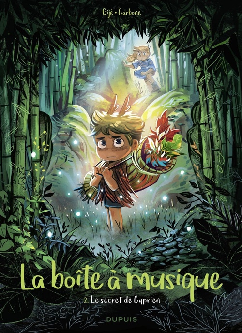ebook cover of La boîte à musique - Tome 2 - Le secret de Cyprien, by Carbone, Gijé